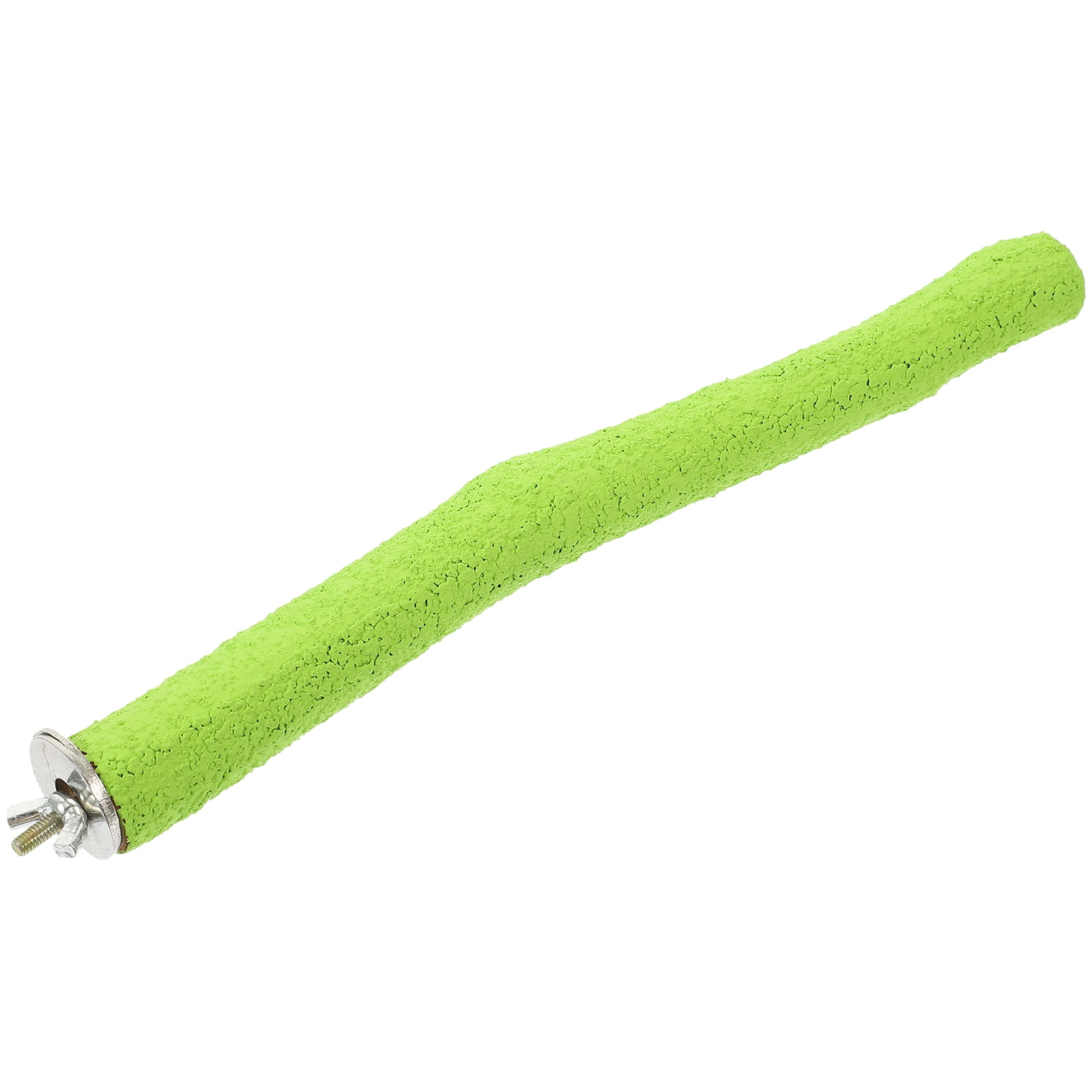 OFFIGAM Parrot Perch Light Green Wooden for Playing Bird Standing Stick