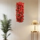 thumbnail image 5 of Guirnalda artificial colgante de glicinias con cesta – Orquídeas de seda violeta realistas para fondos de boda, decoración de paredes y exposiciones de jardín, 5 of 6