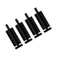 thumbnail image 3 of Patas de metal para muebles de 4 piezas, multiusos, fáciles de instalar, para sofá negro 8cm, 3 of 9