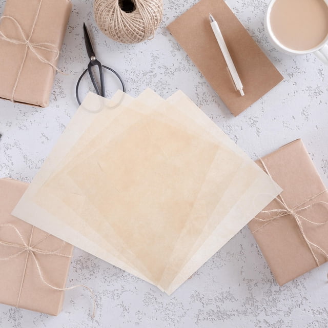 CHICHUMID 50 Sheets Water-resistant Flower Wrapping Tissue Paper for Crafters 11.8x11.8in