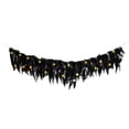 thumbnail image 2 of Battery Operated Halloween Decorations with Warm Led Lights, Hanging Halloween Decorations Outdoor for Porch Window Mantel, Black Web Decoration for Haunted House Party Decor, 2 of 8