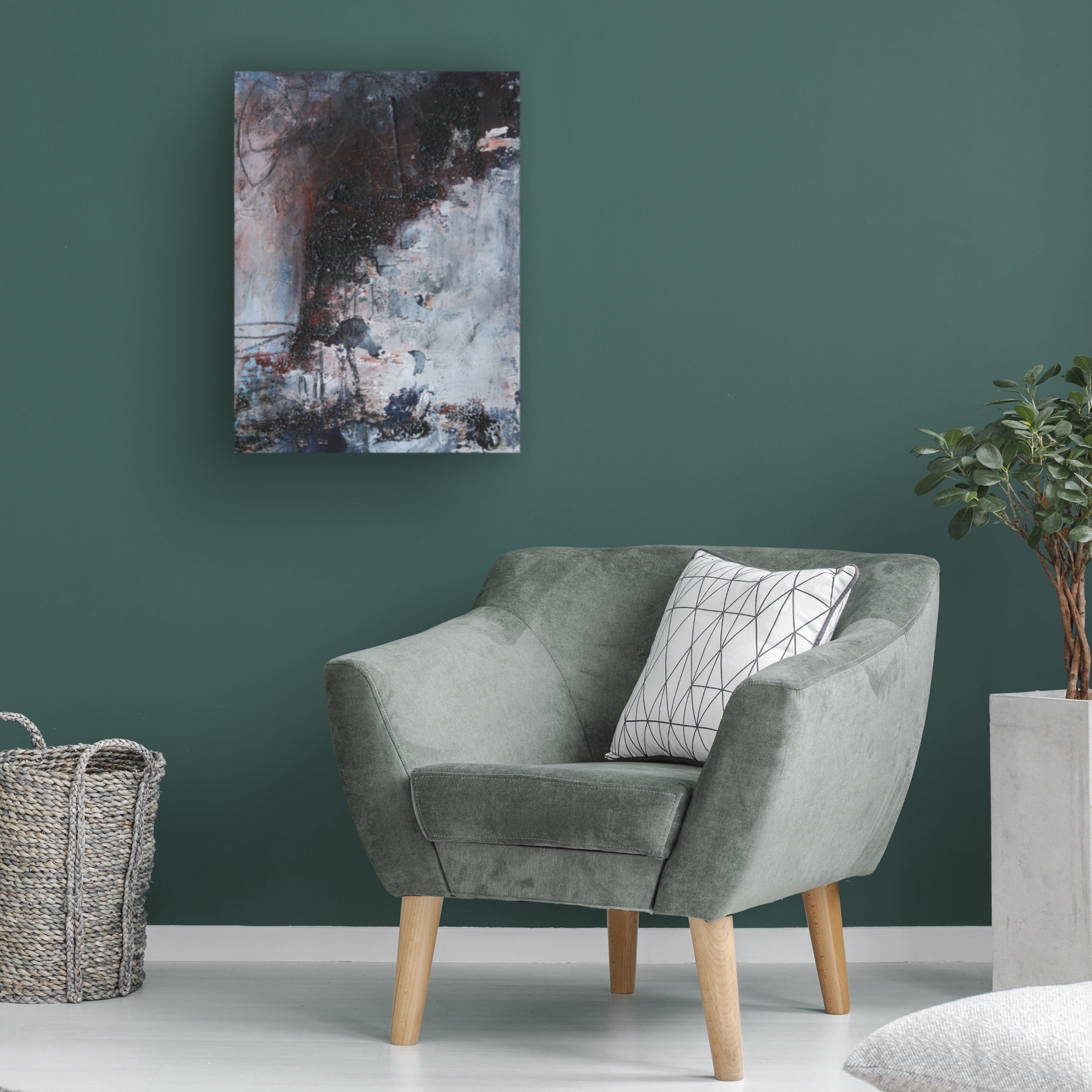 Canvas Wall Art - Deb Chaney 'Dw V' Wall Art for Living Room, Bedroom, or Office Décor by Trademark Fine Art - 18 x 24 Inches