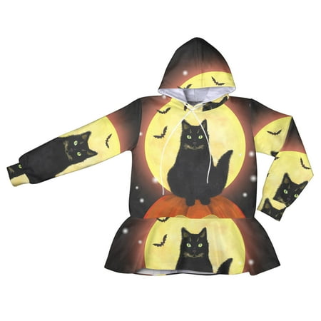

Dadaria Toddler Sweatshirt 1-11 Years Halloween Girl s Fall Clothes Oversized Sweatshirt Pullover Hoodie Child Long Sleeve Shirt Cute Cartoon Print Dress Outfit Gold 10-11 Years Toddler