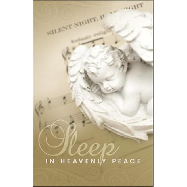 Anchor Wallace Publishers 168105 Sleep in Heavenly Peace Bulletin No