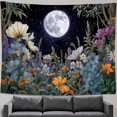 thumbnail image 2 of Gojian Fantasy Forest Tree Butterfly Wall Hanging, Fairy Magical Enchanted Jungle Waterfall Mushroom Tapestry for Bedroom Living Room, 2 of 6