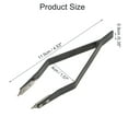 thumbnail image 5 of Unique Bargains V Shaped Watch Spring Bar Tweezers Aluminum Alloy Watch Repairing Tool for Watchmaker and Repairer Black, 5 of 7