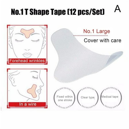 

Silicone Facial Anti Wrinkle Patches Reusable Overnight Patches H Invisible M1E9