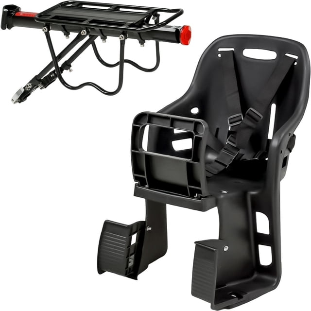 Asiento Trasero Little monkey Bicicleta Universal Ajustable Niño Bebe