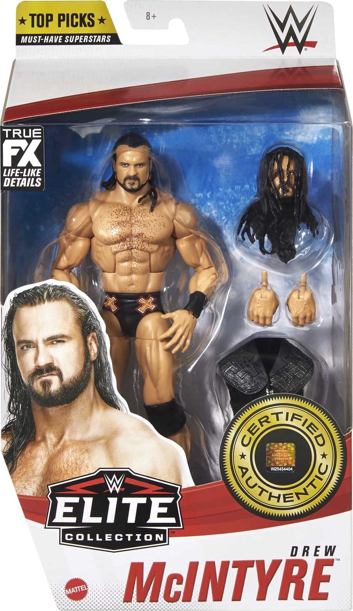WWE Drew Mcintyre Elite Collection Top Picks Action Figure