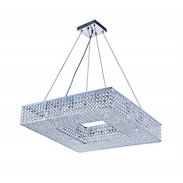 CWI Lighting Dannie 12 Lustre Léger avec Finition Chromée