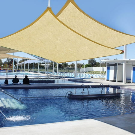 - Yescom 2pcs 20'x16' Rectangle Sun Shade Sail UV Blocking Canopy Cover