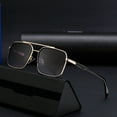 thumbnail image 2 of US Exclusive WF-2A851 Men's Square Fashion Sunglasses - Sleek Driving Shades with Premium Appeal, Stylish Eyewear, 2 of 11