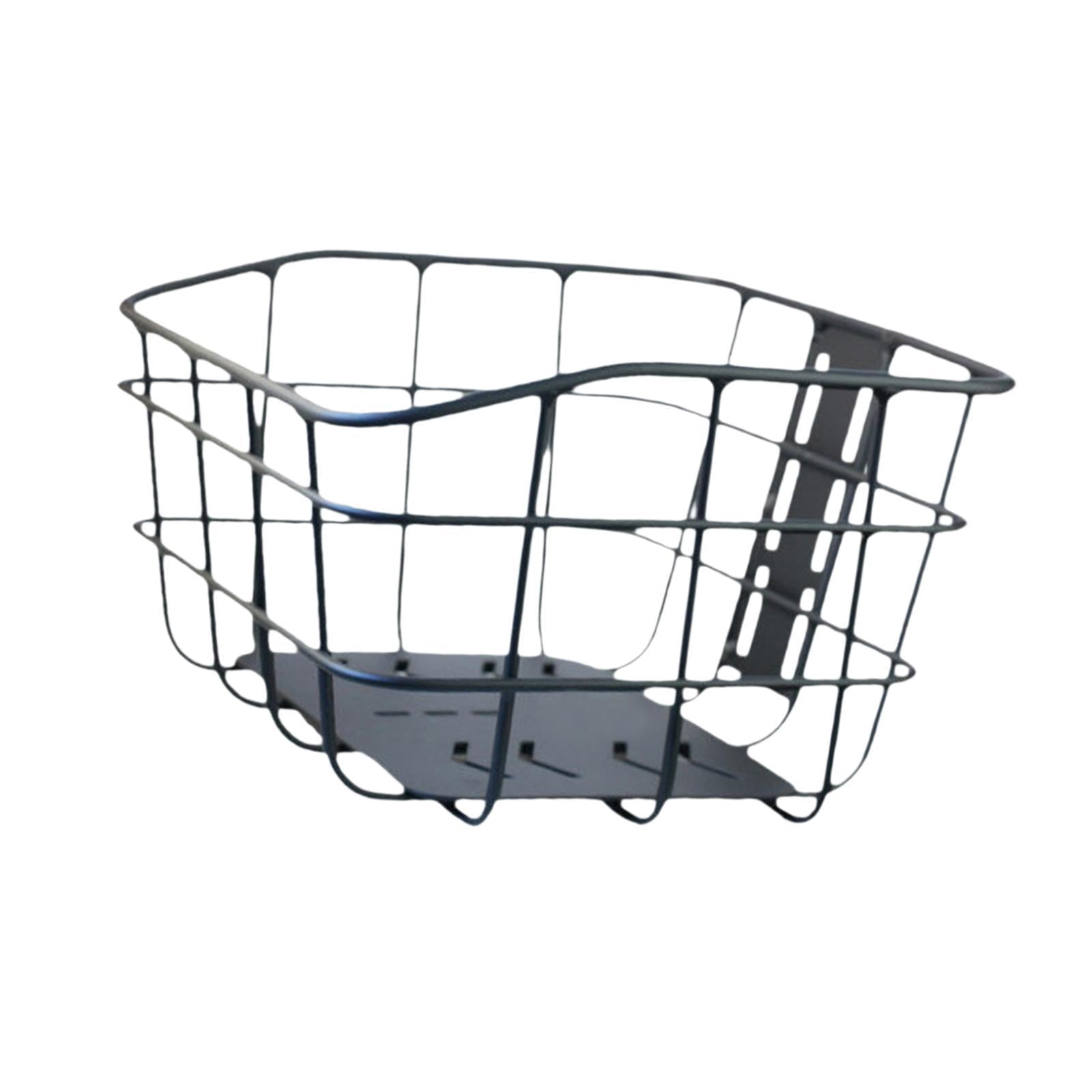 DimyFew Bike Basket Pannier Basket Dogs Carrier Women Men Stylish Carrying Bicycle Front L with Base Plate