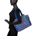 thumbnail image 4 of Laurel Burch Indigo Cats Large Cutout Shoulder Tote (Indigo Cats), 4 of 4