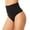 Black, variant on Tummy Control Underwear for Women Firm Tummy Support Shaping Thong High Waist Shapewear Panties Seamless Body Shaper