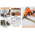 thumbnail image 2 of KAMSIN KN1013JS Pneumatic Upholstery Staple Gun, 20 Gauge 10J Series with Continuous Shot Switch, 2 of 5