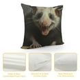 thumbnail image 4 of ARISTURING  Hey Baby Opossum Throw Pillow Cover Cute Animal Pillow Case Decorative Men Women Boy Girl Room Cushion Covers for Home Couch Bed, 4 of 5