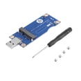 thumbnail image 3 of Adaptador Mini PCI-E a USB + 6/8 pines para tarjeta módulo computadora WWAN LTE, 3 of 9