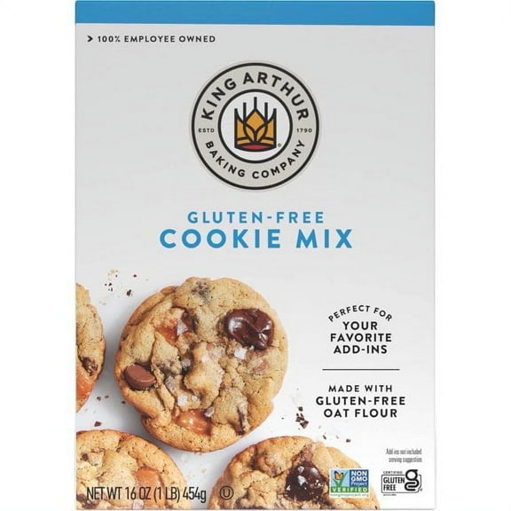 King Arthur Flour Cookie Mix Gluten Free 16 oz Pack of 3