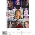 thumbnail image 2 of Millie Bobby Brown Blanket Sexy #2 Ultra Soft Flannel Fleece Blanket Stylish Bedroom Living Room Sofa Warm Blanket All Season Use 30""*40""（76 * 100cm）, Style-5, 2 of 6