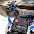 thumbnail image 5 of Telyswee 12V Electric Dirt Bike, Kids Electric Motorcycle with 25W*2 Motor, Twist Grip Throttle, Training Wheels, Spring Suspension, Ride on Toys Cars for Kids 3-8 Years, 5 of 7