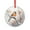 Pattern-6, variant on Pit Bull Wear Santa Hat Christmas Ornament Cute Unique Puppy Christmas Ornaments 2025 Holiday Decor And Xmas Gifts Ideas for Family Couples Friends