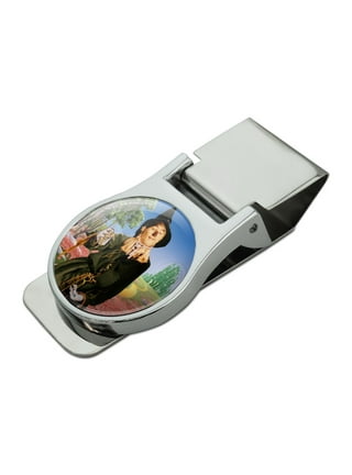 Wizard of Oz Wicked Witch Character Retractable Reel Chrome Badge