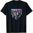 thumbnail image 1 of Home Plate Drip Funny Ice Cream Softball Baseball Humor Unisex T-Shirt K4134, S-5XL, 1 of 4