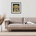 thumbnail image 3 of Stupell Industries Farmhouse Joyful Golden Retriever Portrait Black Framed Print Under Glass, 13 x 16, by Lil' Rue, 3 of 8