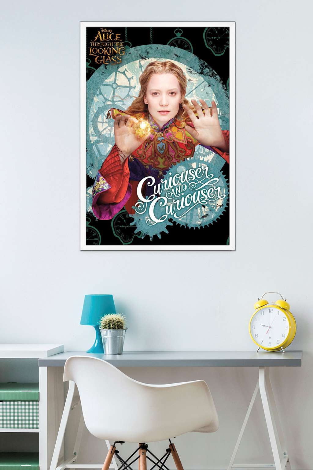 Disney Alice Through the Looking Glass - Alice Wall Poster, 22.375" x 34", Framed