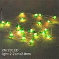 thumbnail image 4 of Vikakiooze 2022 2 Meters Christmas Lights 20 LED Snowflake String Lights Waterproof Lights For Patio Garden Party Home Xmas Decor Christmas Decorations, 4 of 6