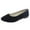 Black, variant on Arch Support Dress Shoes for Women Ballet Flats Business Office Work Dress Shoes Comfortable Dressy Strap Shoes