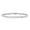 White, variant on Unique Moments Women's 1 Ct.t.w. Round Lab Grown Diamond Tennis Bracelet in Sterling Silver, G+SI, 8 Inches