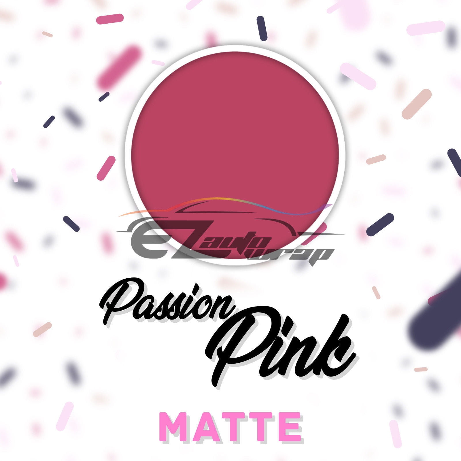 ESSMO Passion Pink Matte Solid Heat Transfer Vinyl HTV Sheet T-Shirt 20" Wide Iron On Heat Press DP08 20"x600"
