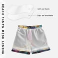 thumbnail image 5 of Kids' Beach Pants Comfortable Swim Trunks Vibrant and Intricate Flowers Shorts for Pool Vacation and Lounge Wear 2T, 5 of 8