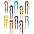 thumbnail image 3 of Shisuyan Barrettes en Résine Bleues 10 Pcs, 3 of 8