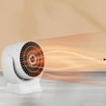 thumbnail image 4 of Desktop Heating Fan Fast Heating Household Electric Heater Portable Desk Mute Heater 800W for Living Room Bedroom ,Warm Any Angle, 4 of 6