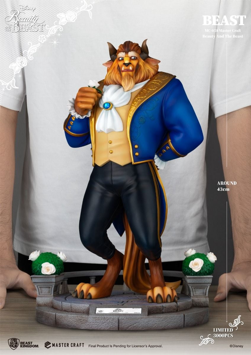 Disney Beauty And The Beast Master Craft Beast MC-058 Beast Kingdom