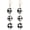 Black White, variant on Unique Handmade Lightweight Long Three Nature Wooden Beaded Ball Dangle Drop Earrings Tribal Ethnic Vintage Bohemian Wood Chain Earring for Women Statement Jewelry Gifts