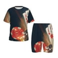 thumbnail image 1 of KLL Ensemble de Pyjama à Manches Courtes pour Enfants, Ensemble de Pyjama Doux pour Garçons et Filles-Moyen, 1 of 6