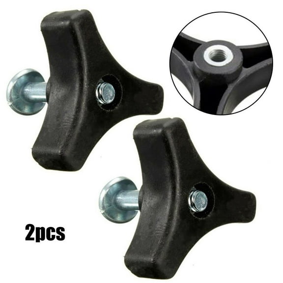 Innovative Design of 2PCS Triangle Handle Knob Nut Screw Bolt Set Suitable for Honda Hayter Lawn Mower