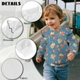 thumbnail image 6 of DISNIMO Floral Printed Sweatshirt for Toddler Girl Long Sleeve T-Shirts Crewneck Pullover Tops Fall Winter Clothes 1-2 Years, 6 of 7