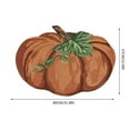 thumbnail image 3 of Felwors Thanksgiving Pumpkin Rug Holiday Floor Mat Welcome Door Mat Polyester Door Mat, 3 of 7