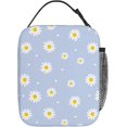 thumbnail image 3 of Floral Daisy Purple Flower Lunch Box Insulated Lunch Bag Box kids Girls Boys,Reusable Cute Small Bento Lunch Box Containers for kids Women Men,Durable Cooler Tote Bag Lunchbox for Office/School/Picnic, 3 of 6