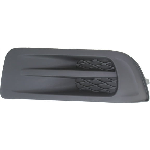 Fog Light Cover Compatible with 2010-2012 Subaru Outback Left Driver Textured Black