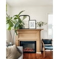 thumbnail image 4 of E-Flame USA Vermont Black Electric Fireplace Stove Insert with Remote Control., 4 of 6