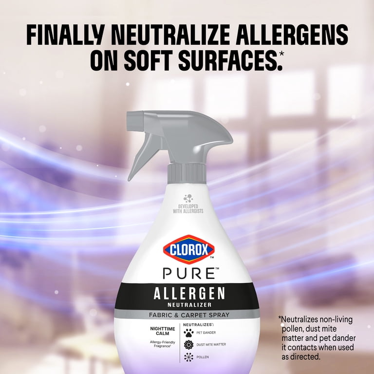 Clorox PURE Nighttime Calm Allergen Neutralizer Spray, 26 fl oz photo 5