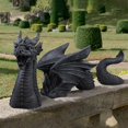 thumbnail image 4 of LARGE GOTHIC DRAGON FOR GARDEN DECORATION - Gothic sculpture for, 4 of 4