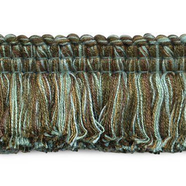 Expo International Hairy Gimp Fringe Trim | Black | 10 Yard Cut, 2" Wide | Polyester