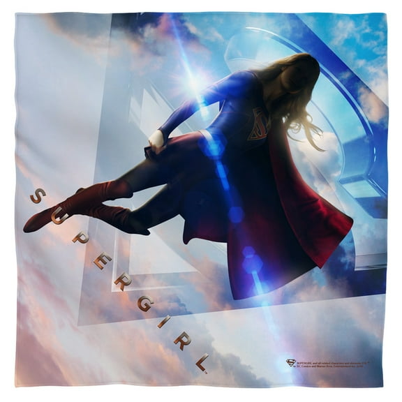 Supergirl Endless Sky Bandana White
